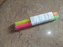 无印良品 MUJI 水性六角双头记号笔2色套装 8S63002 学生文具 2支装/荧光4色 实拍图