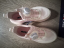 鸿星尔克（ERKE）童鞋中大童跑鞋儿童功能性跑步旋转扣运动鞋轻纱粉/微晶白35 实拍图
