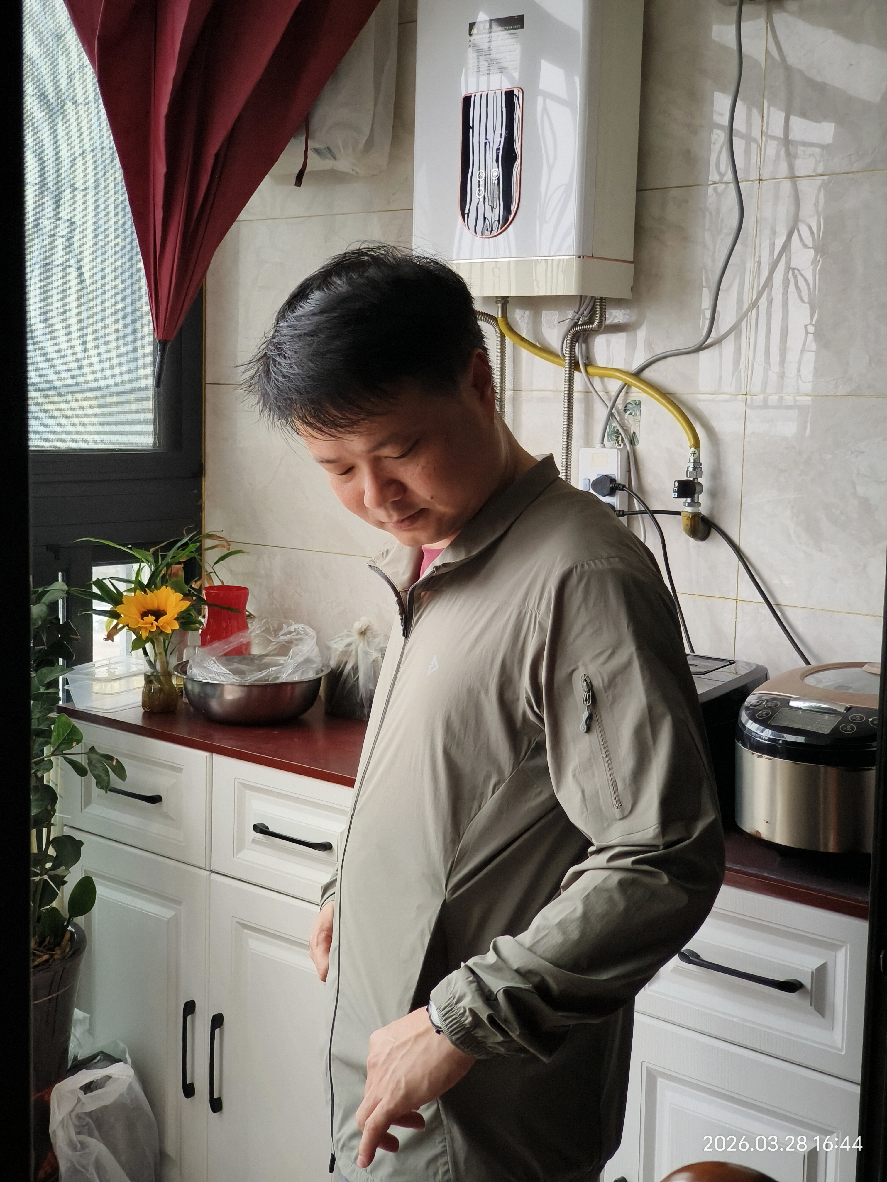 龙牙隐之风隼轻立领防晒外套春夏轻薄户外野营钓鱼防晒衣 浅灰绿（立领） M （175/96A） 实拍图