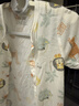 乖奇熊婴儿衣服夏季薄款宝宝睡衣新生儿短袖连体衣纯棉哈衣夏天装爬爬服 实拍图