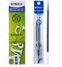 晨光（M&G）0.5mm蓝色中性笔芯子弹头笔芯签字笔替芯顺滑水笔芯拔盖笔适用MG6102 20支装 实拍图