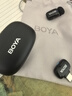 BOYA 博雅麦克风mini 2无线领夹麦克风手机直播收音麦 夹领式AI智能降噪迷你话筒户外拍摄收音器一拖一 实拍图