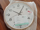 康巴丝（Compas）挂钟客厅钟表 简约石英钟表挂墙时钟 3294A 金色 实拍图