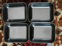 不锈钢保鲜盒带盖长方形冰箱食物储存盒多用盒分装饭盒450ml饭盒 不锈钢保鲜盒 4件套 实拍图