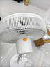 美的（Midea）【闪拆系列】一键闪电拆装直流变频家用语音电风扇一级能效轻音落地扇大风力卧室立式电扇SDJ30BC 实拍图