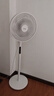 美的（Midea）【闪拆系列】一键闪电拆装直流变频家用语音电风扇一级能效轻音落地扇大风力卧室立式电扇SDJ30BC 实拍图