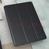 毕亚兹适用2018/17款iPad Air2/1保护套 9.7英寸苹果平板电脑保护壳 全包智能休眠三折支撑 PB13-金刚黑 实拍图