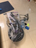永久（FOREVER）儿童山地车儿童自行车儿童山地自行车6到12岁小学生新款变速单车 豪华粉紫|6速+一体轮+后座+车灯 20寸|身高130-160cm 实拍图