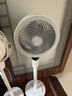 艾美特（AIRMATE）【天鹅MAX】空气循环扇直流变频家用大风力电风扇卧室轻音一级能效负离子净化语音落地扇 SRDI151 实拍图