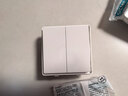 西门子（SIEMENS）开关面板 一开单控开关 86型暗装 致典雅白色5TA14113NC01 实拍图
