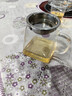 忆壶茶（YIHUTEA）玻璃公道杯带过滤网茶漏套装茶具配件茶海分茶器加厚功夫茶杯大号 公道杯350ml+茶漏 实拍图