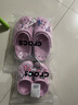 卡骆驰（CROCS）贝雅卡骆班洞洞鞋轻便耐磨一脚蹬休闲鞋女鞋时尚沙滩鞋|205089 芭蕾粉/糖果粉-6TG 36 /37(220mm) 实拍图