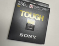 索尼（SONY）256GB SD存储卡 SF-G256T/T1 SF-G系列 TOUGH规格  读取300MB/S写入299MB/S 相机内存卡 实拍图