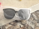 米家小米方框偏光太阳镜 高清男士女款墨镜开车防紫外线眼镜 曜石黑 实拍图