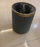 CCKO垃圾桶 家用卫生间大号客厅酒店厕所宿舍厨房垃圾桶可定制logo 12L圆形双层垃圾桶【灰色】 实拍图