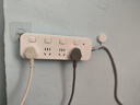 公牛（BULL）分控插座/插线板/插排/排插/接线板/宿舍家用桌面拖线板  3C认证  4位分控全长1.8米 独立开关 实拍图