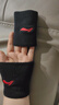 李宁（LI-NING） 护腕男女扭伤护手腕护具健身吸汗篮球羽毛球排球擦汗透气手腕套 198-1幻夜黑 均码 两只装 实拍图