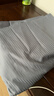 康尔馨【希尔顿四件套】 五星级酒店100支轻奢裸睡纯棉贡缎床上用品 【希尔顿同款100S】雾霾蓝 1.8m 床单款 （被套220*240cm） 实拍图