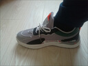 者顿大码男鞋子男款秋冬新款防滑休闲运动百搭板鞋网面跑步老爹鞋 YJ-A13黑色 42 实拍图