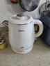 美的（Midea）电热水壶钛材质自动断电外塑内钢艺术家1.8L大容量泡茶家用一键保温 恒温MK-SH60a-Q 实拍图