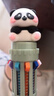 离草 多色0.5mm圆珠笔卡通彩色笔按压十色圆珠笔礼物小朋友创意笔学生文具 1支装【可爱大熊猫】 实拍图