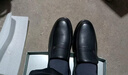 蜘蛛王男士皮鞋一脚蹬春秋商务休闲皮鞋真皮中老年爸爸鞋 48475 黑色 42 实拍图