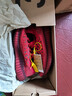 阿迪达斯YEEZY350魔鬼辣椒椰子透气男女新年红休闲鞋GW6945 40.5 实拍图