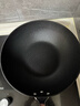 炊大皇炒锅不粘锅易洁少油烟平底炒菜锅煎锅30cm磁炉通用深蓝SL30CG 实拍图
