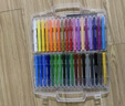 得力（deli）36色水溶性油画棒可水洗不脏手蜡笔炫彩棒套装幼儿画画儿童彩绘涂色美术 实拍图