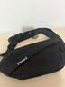 史莱辛格（Slazenger）胸包男士斜挎包休闲单肩包运动腰包挎包潮流骑行包大容量手机包 黑色【可容纳7.9寸ipad mini】 实拍图