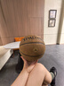 斯伯丁（SPALDING）篮球飞行员06十字型防尘吸湿皮料室内外通用7号成人青少年77-739Y 实拍图