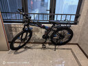 凤凰（Phoenix） 凤凰自行车可折叠山地车路虎男士成年人变速女式越野公路单车 三刀炫彩/折叠双避震/全竞速轴承 26寸24速【参考：158-188cm】 实拍图