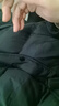 鸭鸭高充绒羽绒服男短款加厚冬季新款极寒保暖面包服撞色防寒外套 黑色 2XL (建议150-170斤) 实拍图