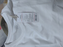 京东京造【热销超20万件】短袖女T恤5A夏季新款潮流上衣 白 S 实拍图