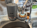 美的（Midea）净水器水龙头过滤器家用自来水滤水器直饮前置过滤器厨房卫生间通用除水垢除余氯双出水可清洗滤芯 一机三芯【两年免换滤芯】 实拍图