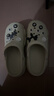 俞兆林（YUZHAOLIN）洞洞鞋女沙滩鞋EVA厚底增高凉拖鞋外穿 YY310 卡其 39-40 实拍图