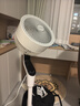 艾美特（AIRMATE）【天鹅MAX】空气循环扇直流变频家用大风力电风扇卧室轻音一级能效负离子净化语音落地扇 SRDI151 实拍图