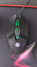 惠普（HP）M1有线游戏鼠标黑色轻音版 发光电竞鼠标USB游戏办公台式机电脑笔记本 LOL吃鸡网吧 实拍图