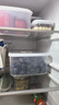 Daisy Leaf 进口冰箱保鲜盒冰箱收纳盒母乳专用冷藏盒3L-3个装 实拍图