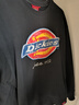Dickies连帽卫衣男女同款纯棉大logo印花宽松休闲情侣装上衣DK007060 黑色 L 实拍图