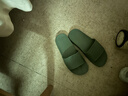 京东京造【糖果拖】拖鞋居家男士防滑轻便情侣防臭浴室拖凉拖墨绿42-43 实拍图