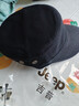 JEEP吉普帽子男平顶帽时尚潮四季帽休闲帽子短檐太阳帽鸭舌帽男棒球帽 黑色 均码 实拍图