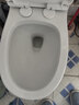 松鲸 卫浴家用马桶坐便器大冲力超漩虹吸式静音连体座便器小户型马桶 热卖款【管道施釉】400坑距 实拍图