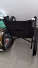 怡辉（YIHUI）轮椅瘫痪老人专用出行带坐便器可大小便轻便折叠便携式骨折代步车 实拍图