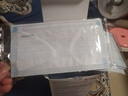 振德一次性医用外科口罩独立包装防尘花粉防晒口罩成人蓝色100只 实拍图