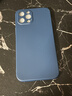 品胜 适用苹果12pro max手机壳iphone12pro max柔性液态保护套全包防摔软壳直边手机壳 蓝色 实拍图