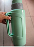 SIMELO明月保温壶玻璃内胆热水壶学生宿舍传统热水瓶2L抹茶绿 实拍图