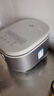 美的（Midea）电饭煲0涂层4升家用多功能煮粥锅母婴级316L不锈钢智能感温煮饭电饭锅24小时智能预约3-8人 【健康0涂层内胆】 4L 实拍图