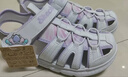 Skechers斯凯奇夏季童鞋女童凉鞋包头护脚透气魔术贴沙滩鞋公主鞋302721L 实拍图