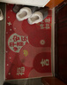 佳茉乔迁之喜入户门地垫门外进门垫新居门口入门脚垫地毯红色喜庆脚垫 实拍图